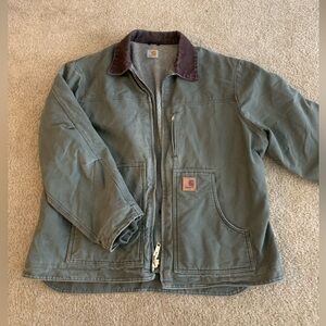 Men’s Green Carhartt Coat size 2XL